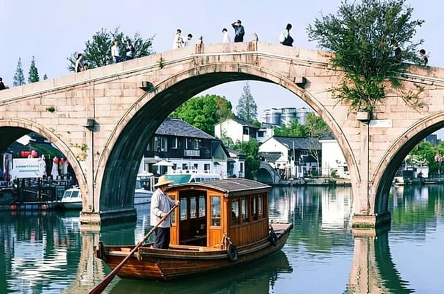 Zhujiajiao River Boat & Shanghai Highlights Customized Day Tour