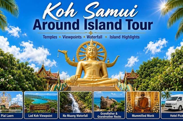 Koh Samui Sightseeing Tour Around The Island