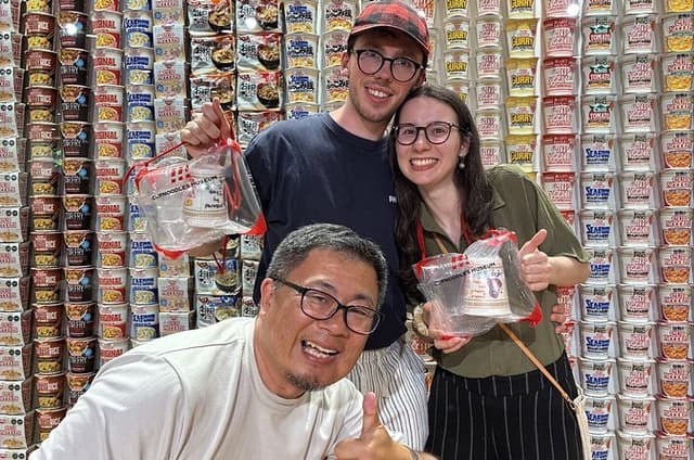 Osaka Private Tour Daruma Temple and Cup Noodles Museum