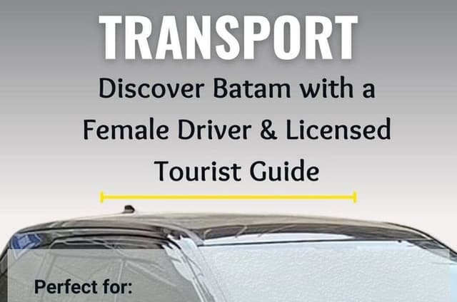 Batam Transport With Female Driver