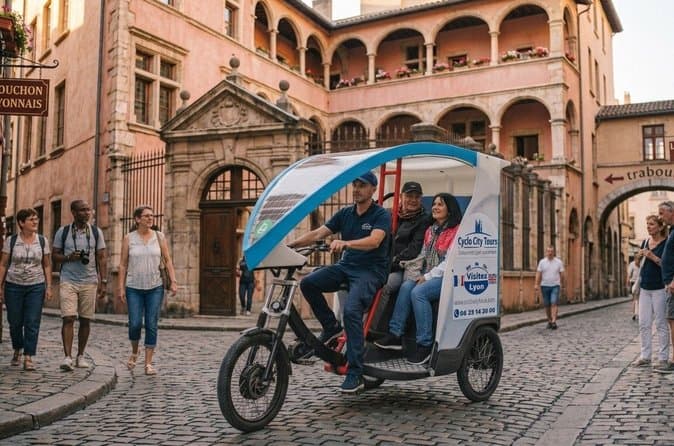 Top-Rated Lyon Pedicab City Tours