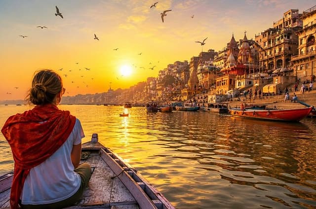 Private Varanasi Tour: Sunrise Boat Ride, Ganga Aarti & Temple