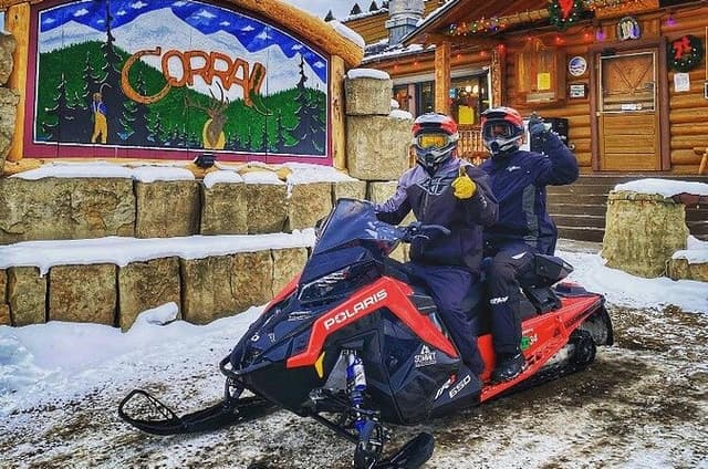 4 Hour Snowmobile Adventure in Big Sky MT