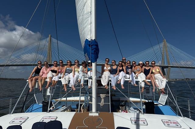 Charleston Catamaran Afternoon Party Sail with Bar Adults 21+