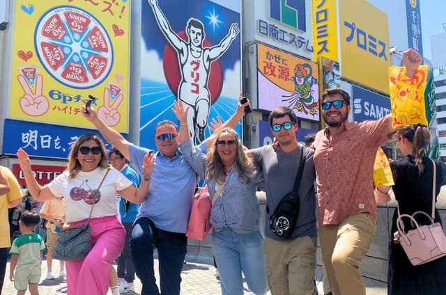 [Same Day OK] Osaka: Dotonbori to Iconic Castle 4Hr Walking Tour