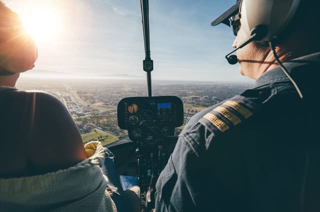 Helitour on Santiago and the Andes Mountains 60 min