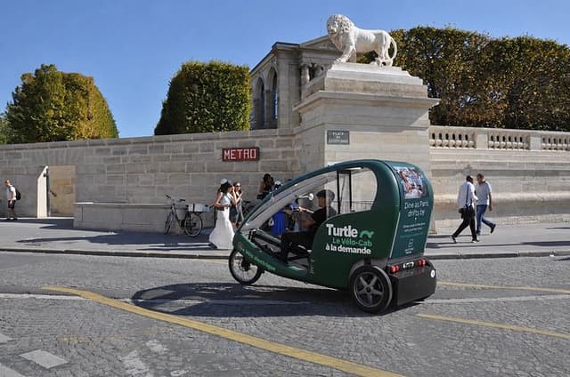 Paris on your Terms: Private Pedicab with Driver Half or Full Day