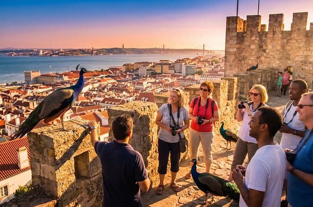 Lisbon: Castle Skip-the-Line & Old Town (add-on Fado Dinner)