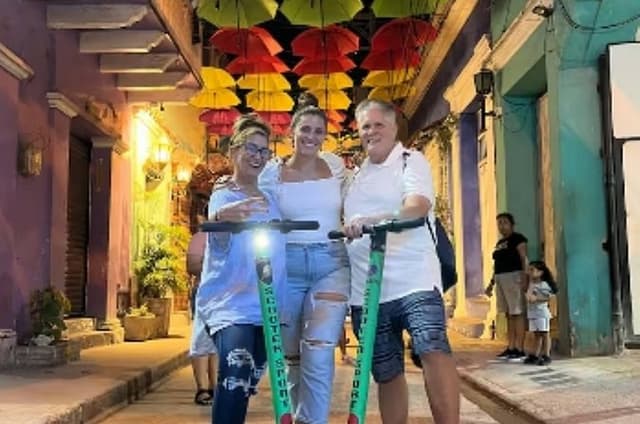 City tour by Segway scooter through the Walled City and Getsemaní