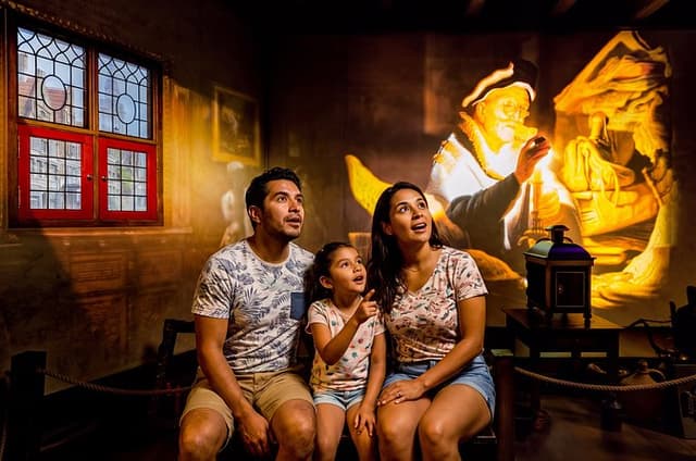 Amsterdam: Rembrandts Experience Entry Ticket and AI Portrait