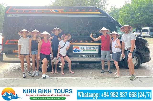 Ninh Binh Tour 1 Day: Hoa Lu, Trang An, Mua Cave, Limousine 9Pax