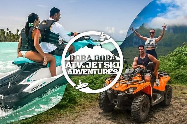 Full Day ATV Vanilla and Jet Ski Adventure with Polynesian BBQ