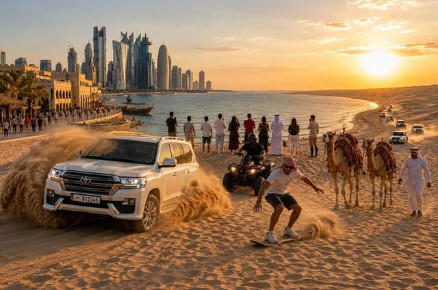 Qatar Private Combo of City tour and Desert Safari