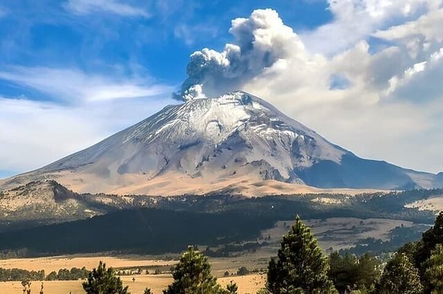 Atlixco Volcano Views Popocatépetl Tour Forest Route