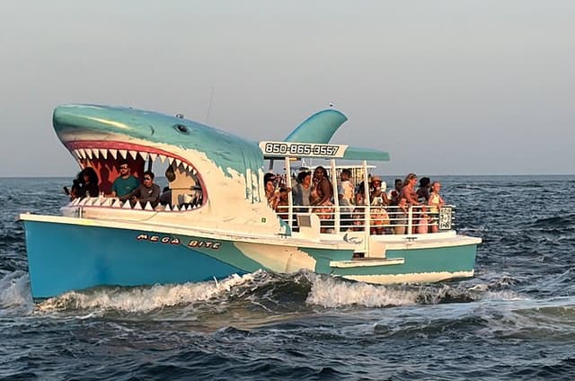 Shark Boat Destin Dolphin Watch and Sunset Cruise