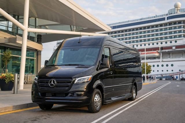 Private Sprinter Van up to 14 NYC Airports & Cruise Ports