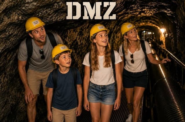 DMZ Tour from Seoul: 3rd Tunnel, Dora Observatory & Defector Talk