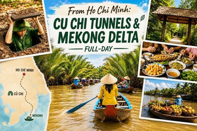 Cu Chi Tunnels And Mekong Delta Small Group Or Private Tour
