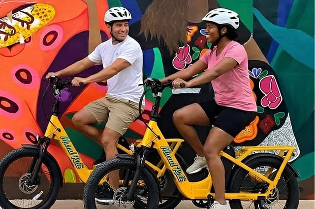 La Zona Cultural E Bike Tour Market Square and Public Art