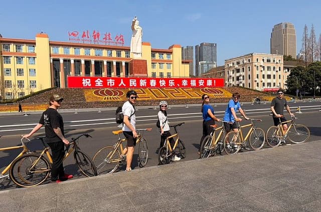 Bamboo Bike the Bamboo City in Chengdu