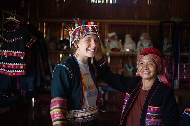 Chiang Rai Akha Village Private Tour Cooking and Embroidery