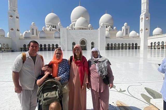 Private Abu Dhabi Full Day City Tour Grand Mosque Louvre Palace