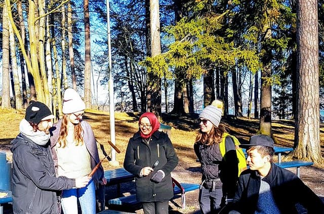 Helsinki Bike or E-Bike Tour, Sauna & Vegetarian BBQ