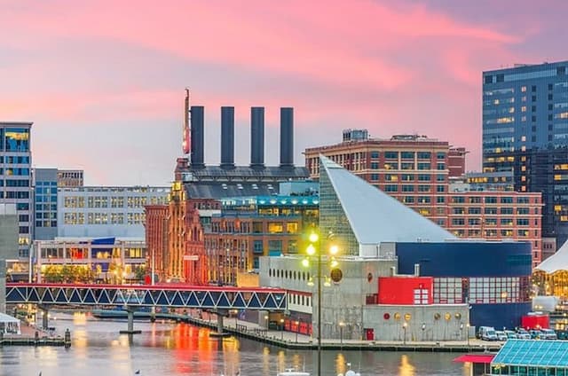 Explore the World Famous Inner Harbor East to West