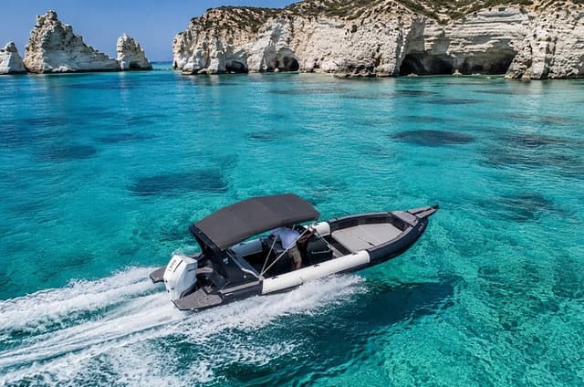 Private Luxury RIB Cruise Around Milos
