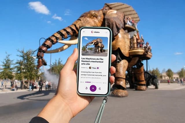 Nantes Self Guided Walking Tour Chateau and Elephant Audio Quiz