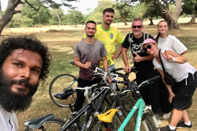 Mountain Bicycle Group Tour Anuradhapura & History with Buddhism
