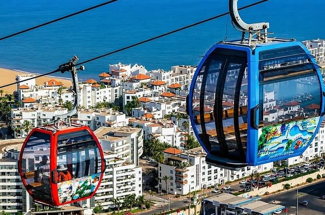 Agadir City Tour: Cable Car, Kasbah & Souk El Had