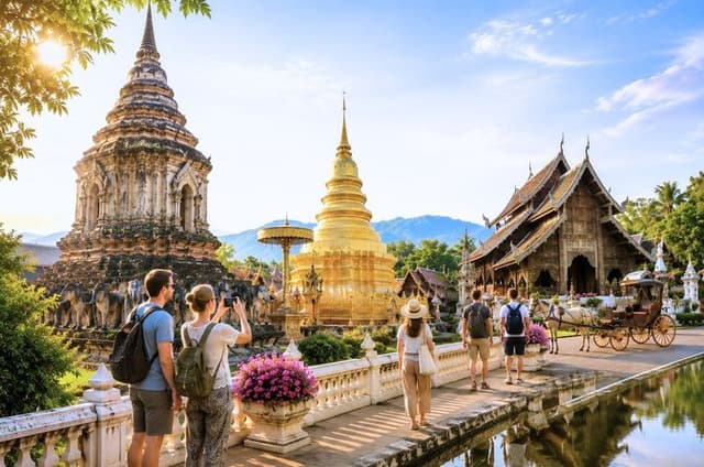 From Chiang Mai Lamphun and Lampang Ancient Temples Full Day
