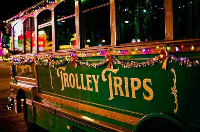 Christmas Lights Trolley Tour