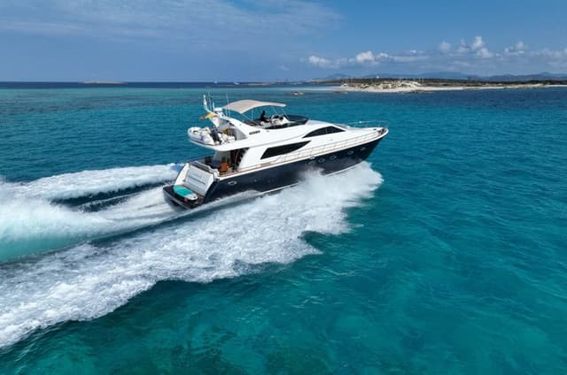 Private Charter on Uniesse 66 Yacht Discover Ibiza and Formentera