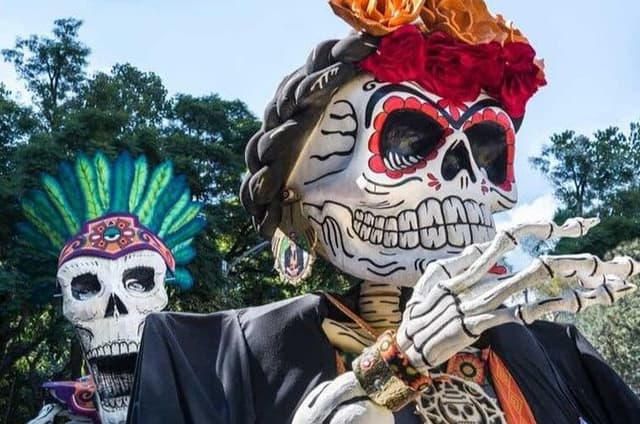 Day Of The Dead In Mixquic with Transport