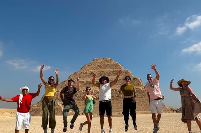 Top : 5 Hours Day Tour Pyramid Saqqar Pyramid Memphis City