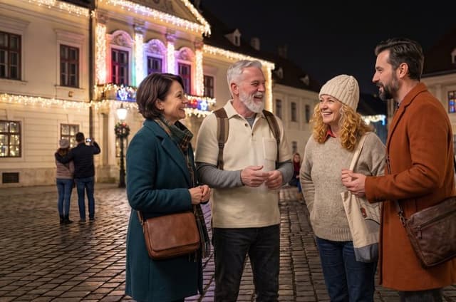 Private Historic Christmas Walking Tour in Sopron