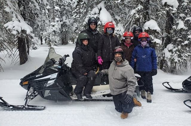 2 Hour Steamboat Snowmobile Tour
