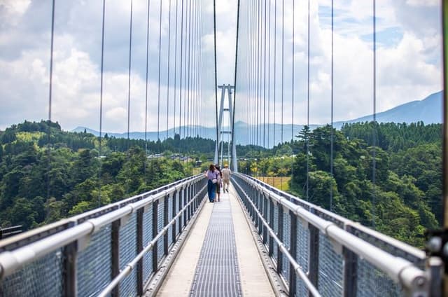 Private Beppu Oita Shore Excursion Suspension Bridge Hot Springs