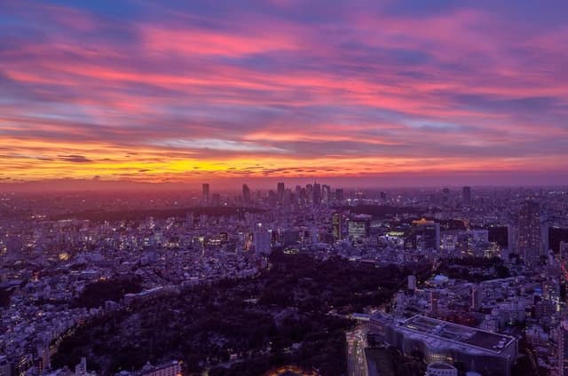 TOKYO CITY VIEW Admission Ticket & Tokyo Subway 24-hour Ticket