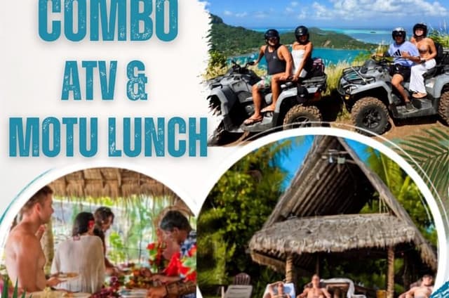Full Day Bora Experience - ATV Adventure & Lunch on Motu Fanfan