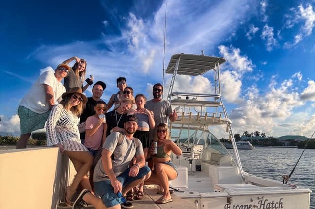 Private Charter 34f Express Cruiser Stingray City Reef Snorkeling