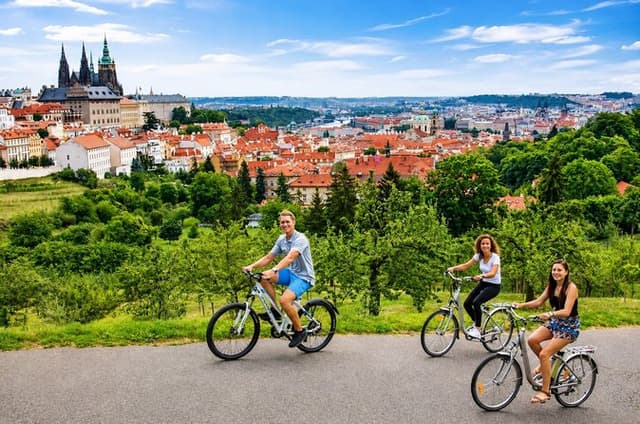 Prague E-Bike City Tour with A Local Guide
