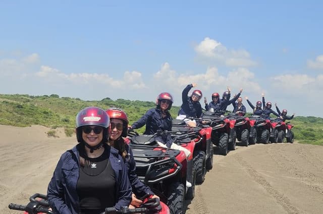Tour in 4x4 ATVs inside the Dunes of Chachalacas, Veracruz