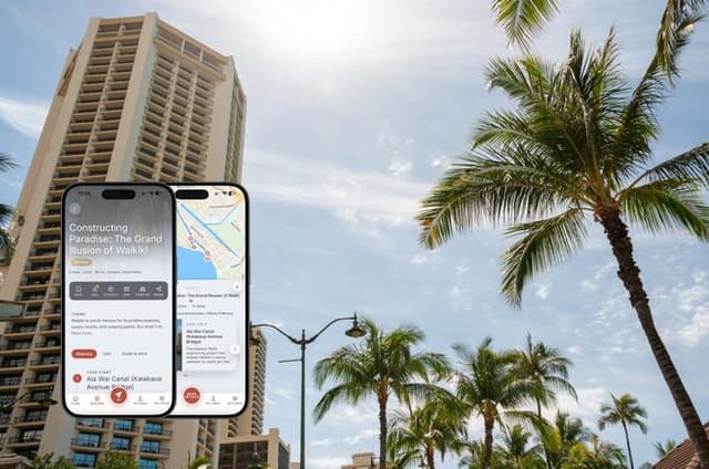 Self-Guided Podcast Tour Honolulu: The Grand Illusion of Waikiki