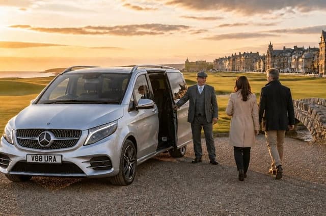 Luxury St Andrews Old Course Private Day Tour from Edinburgh