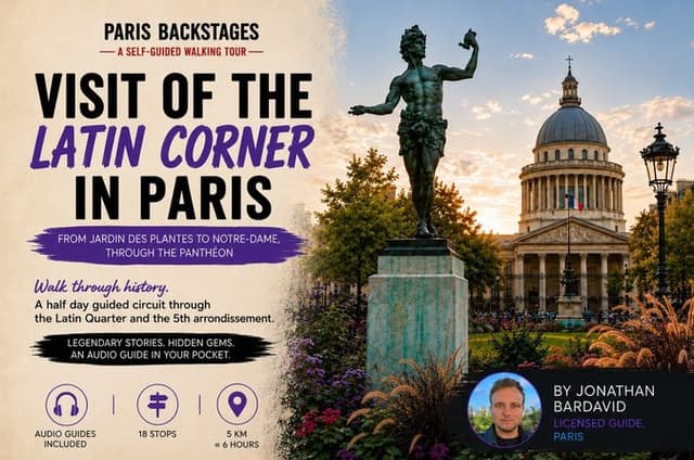 Paris Latin Quarter Self Guided Audio Walking Tour