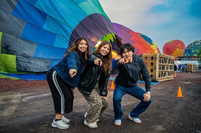 CDMX : Balloon Flight + Cave Breakfast + Round Trip