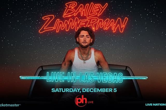 Bailey Zimmerman at Planet Hollywood Resort and Casino